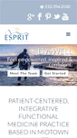 Mobile Screenshot of espritwellness.com